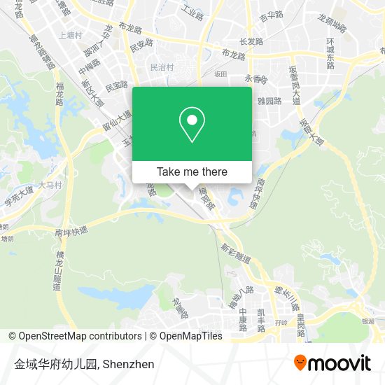 金域华府幼儿园 map