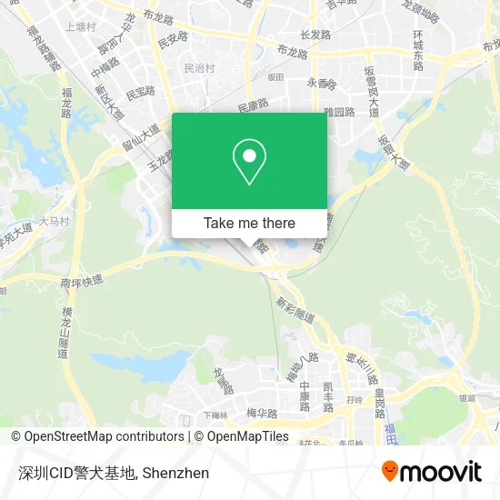 深圳CID警犬基地 map