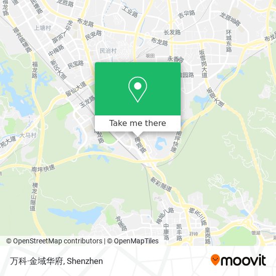 万科·金域华府 map
