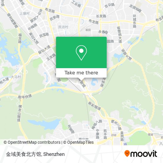 金域美食北方馆 map