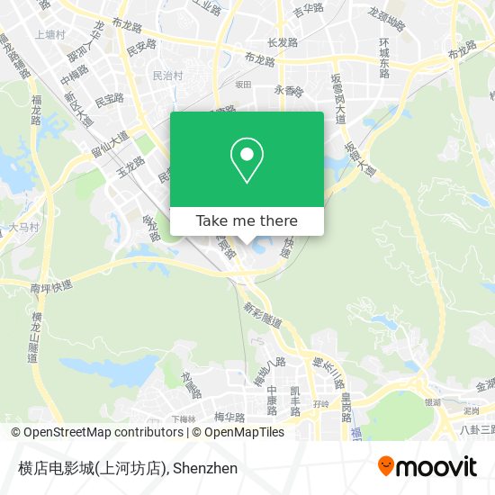 横店电影城(上河坊店) map