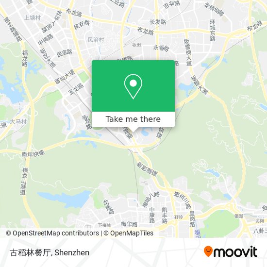 古稻林餐厅 map