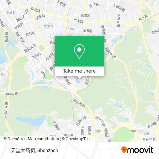 二天堂大药房 map