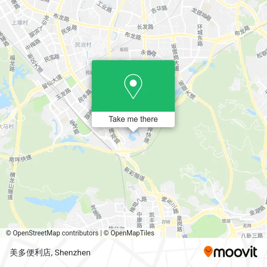 美多便利店 map