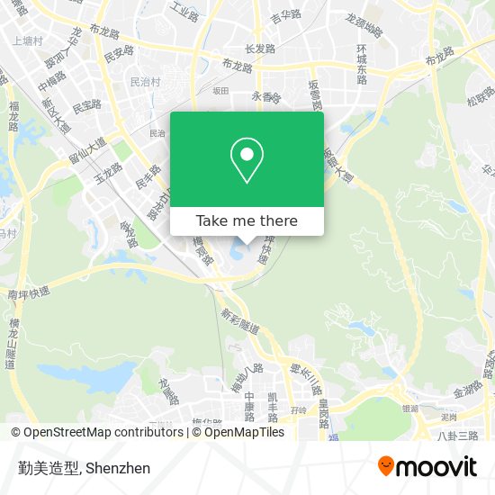 勤美造型 map