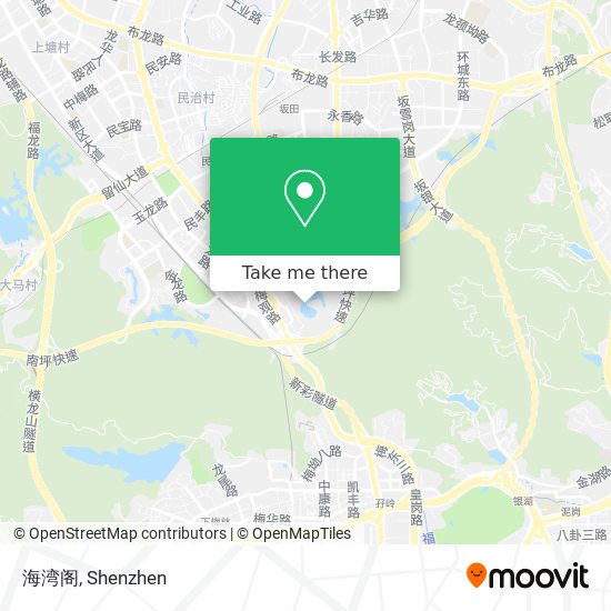 海湾阁 map