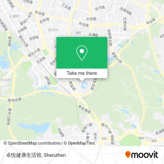 卓悦健康生活馆 map