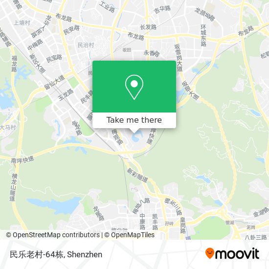 民乐老村-64栋 map