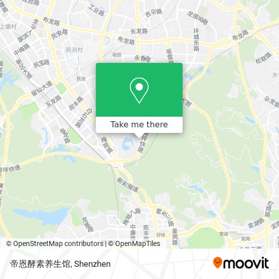 帝恩酵素养生馆 map
