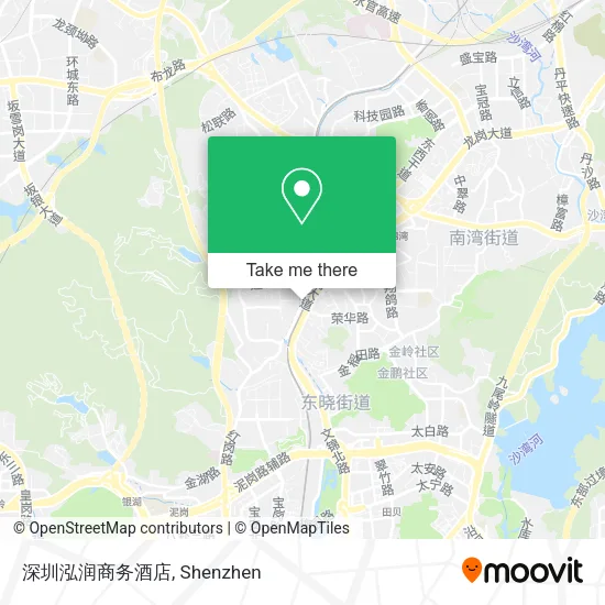 深圳泓润商务酒店 map