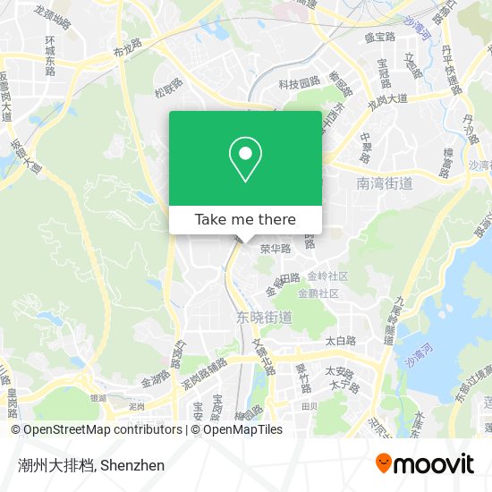 潮州大排档 map
