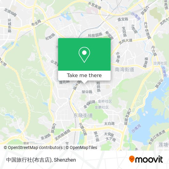 中国旅行社(布吉店) map