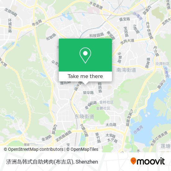 济洲岛韩式自助烤肉(布吉店) map