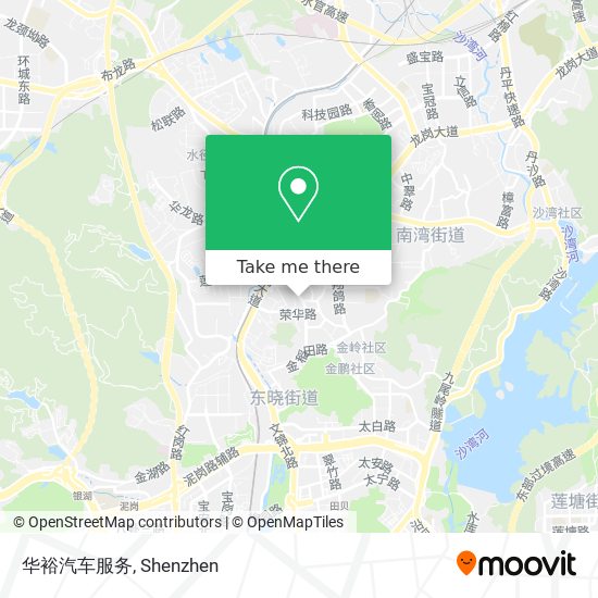 华裕汽车服务 map
