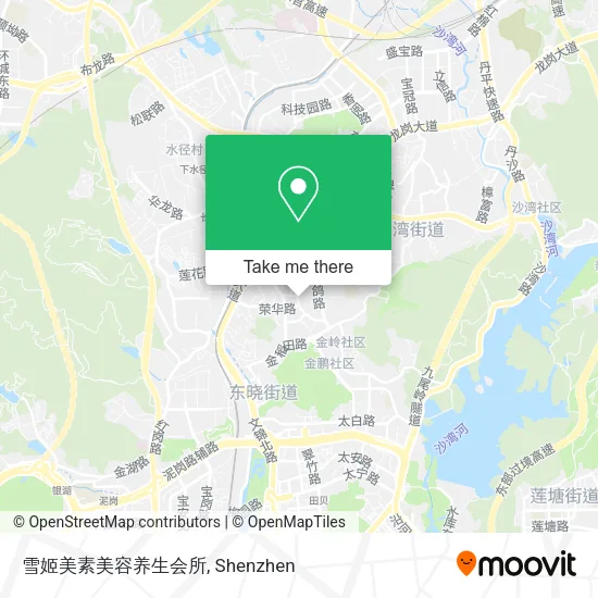 雪姬美素美容养生会所 map