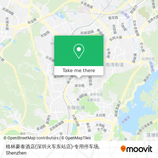 格林豪泰酒店(深圳火车东站店)-专用停车场 map
