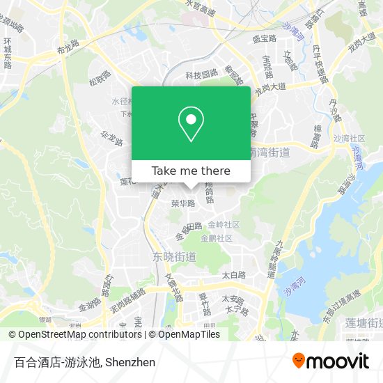 百合酒店-游泳池 map