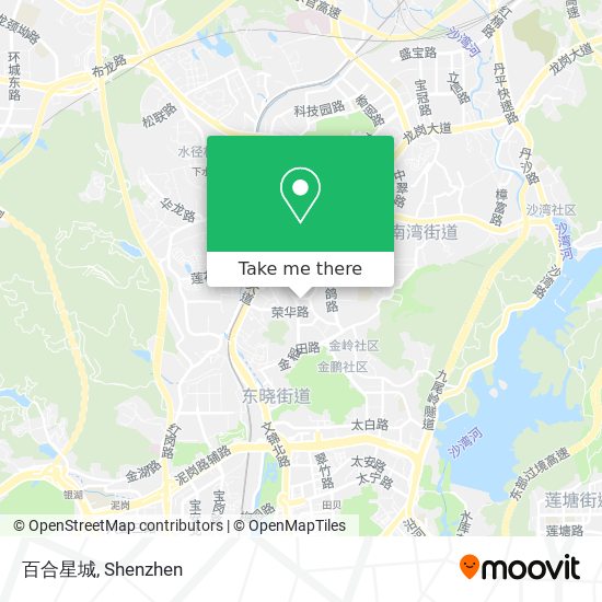 百合星城 map