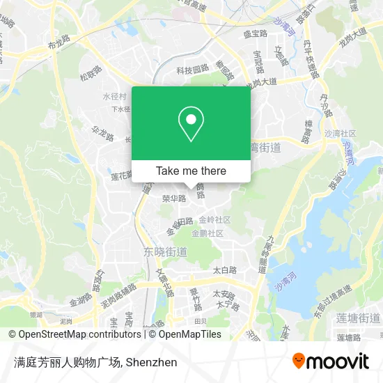 满庭芳丽人购物广场 map