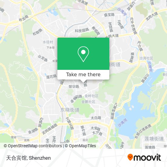 天合宾馆 map