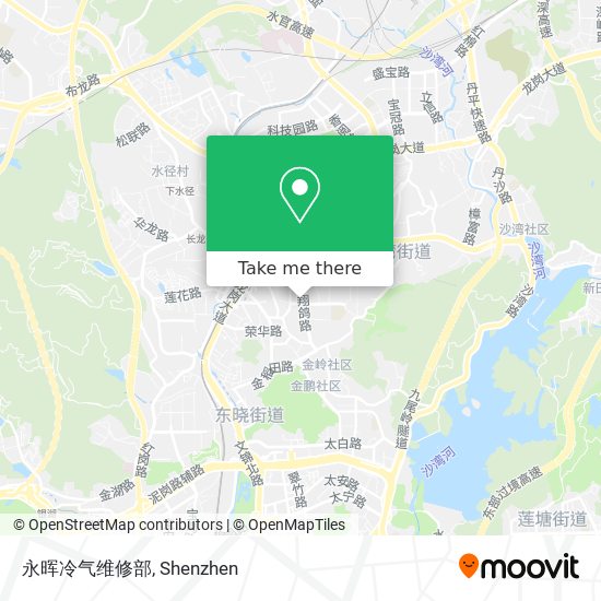 永晖冷气维修部 map
