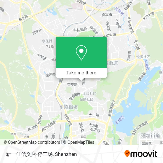 新一佳信义店-停车场 map