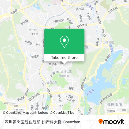 深圳罗岗医院住院部-妇产科大楼 map