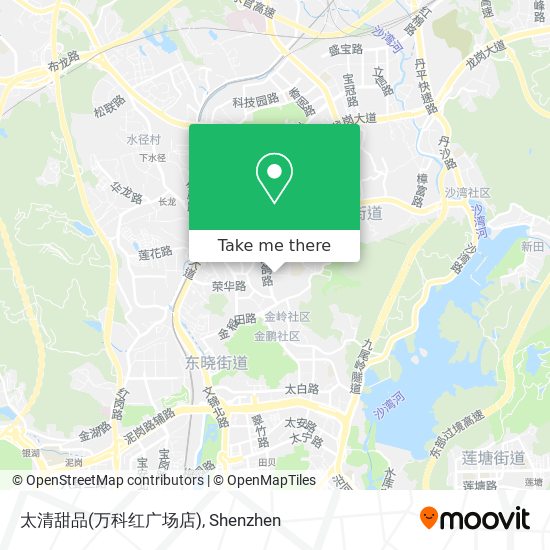 太清甜品(万科红广场店) map