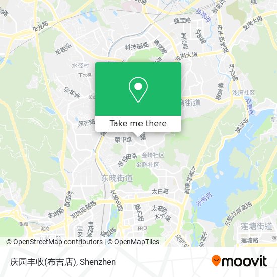 庆园丰收(布吉店) map