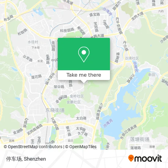 停车场 map