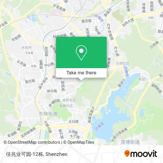 佳兆业可园-12栋 map