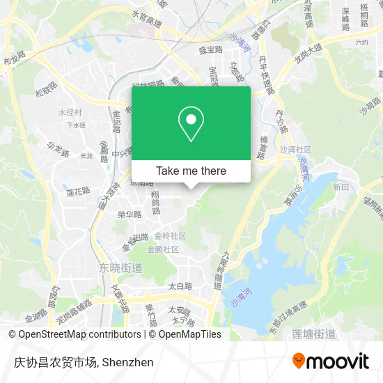 庆协昌农贸市场 map