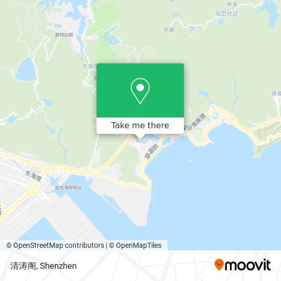 清涛阁 map
