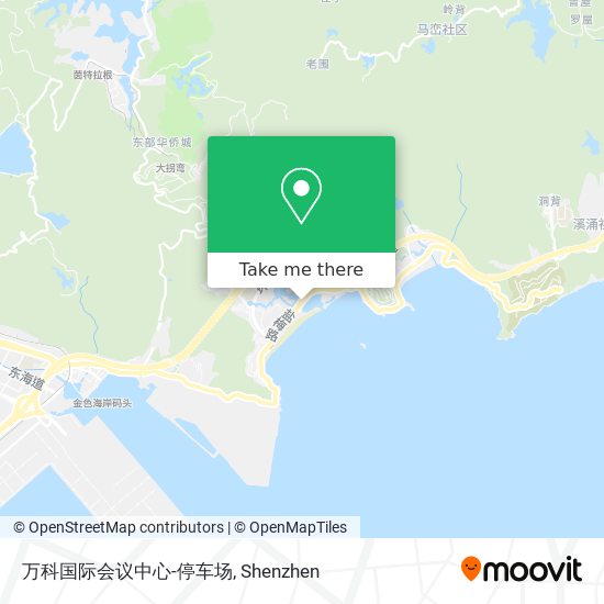 万科国际会议中心-停车场 map