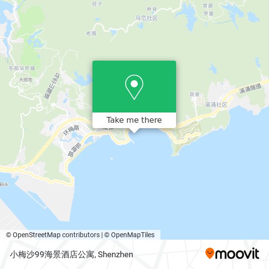 小梅沙99海景酒店公寓 map