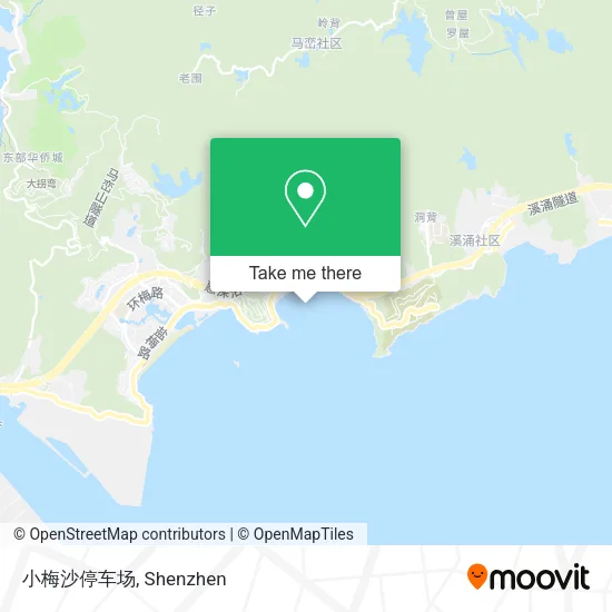 小梅沙停车场 map