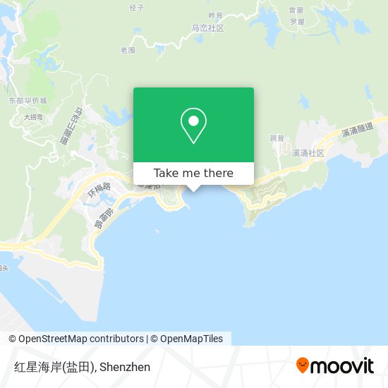 红星海岸(盐田) map