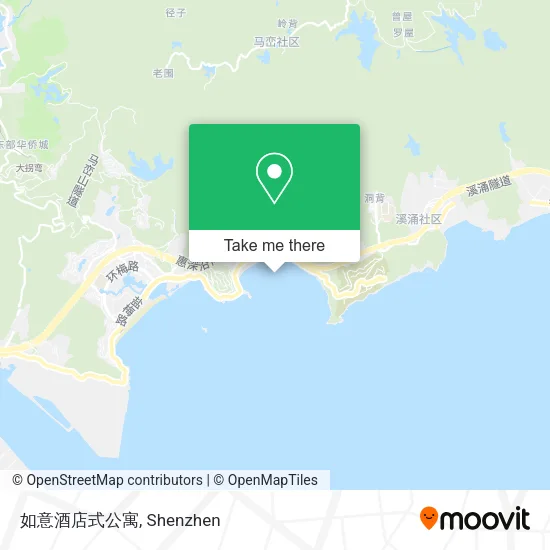 如意酒店式公寓 map