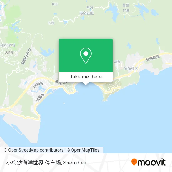 小梅沙海洋世界-停车场 map