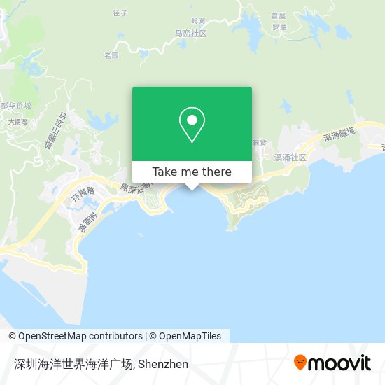 深圳海洋世界海洋广场 map