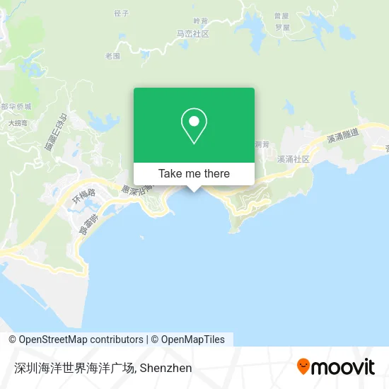 深圳海洋世界海洋广场 map