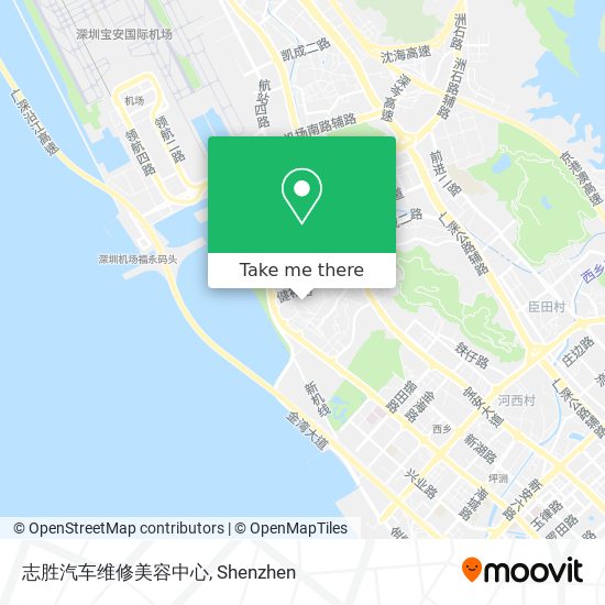 志胜汽车维修美容中心 map