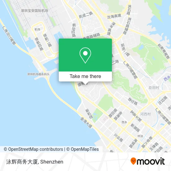 泳辉商务大厦 map