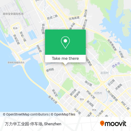 万力华工业园-停车场 map