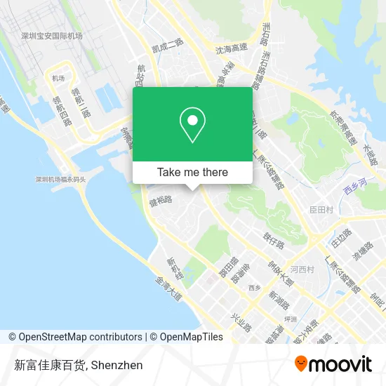 新富佳康百货 map