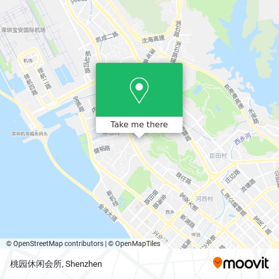 桃园休闲会所 map