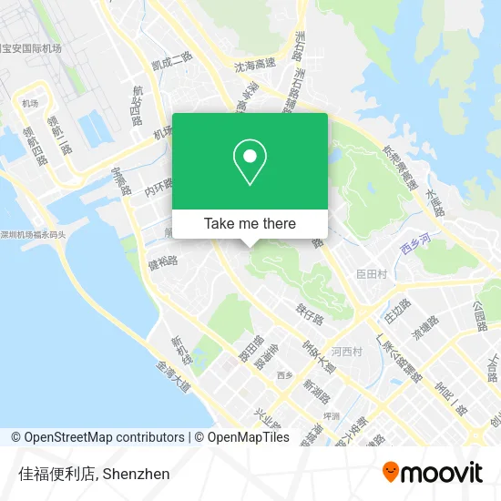 佳福便利店 map