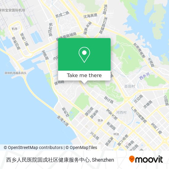 西乡人民医院固戍社区健康服务中心 map
