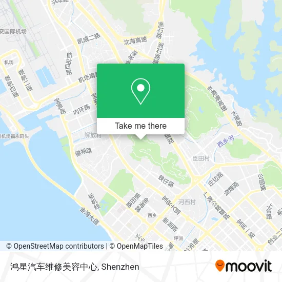 鸿星汽车维修美容中心 map