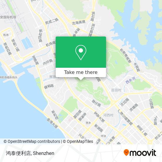 鸿泰便利店 map